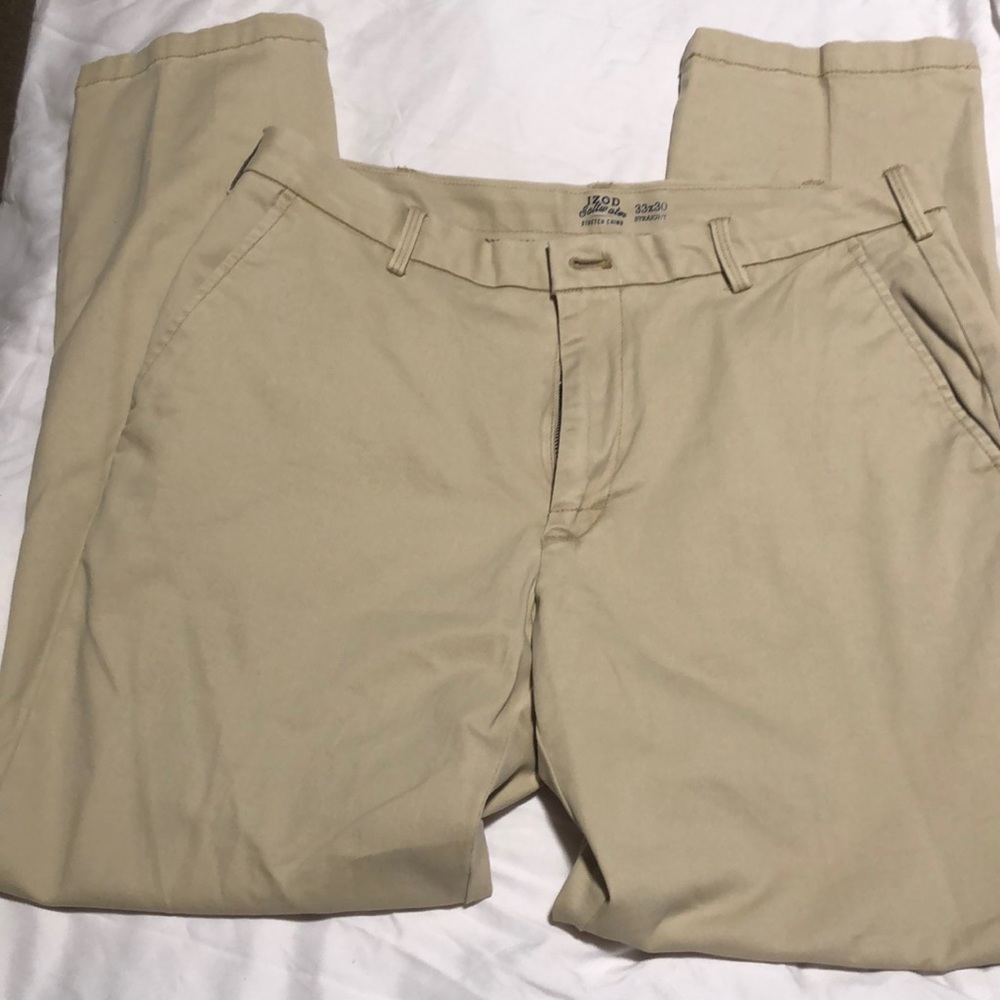 Men’s Izod Saltwater stretch khakis